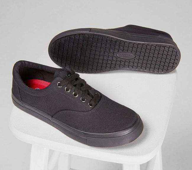 Zapatos de Trabajo Skechers Mujer - Sudler Negro AKGVD9380